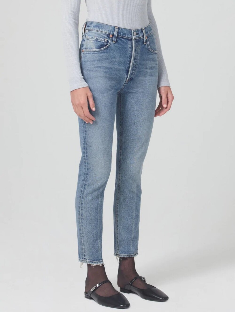 Citizens of Humanity High Rise Button Fly Jean Size 28 Jolene Premium Vintage